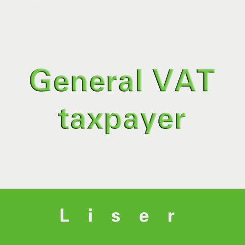 General VAT taxpayer